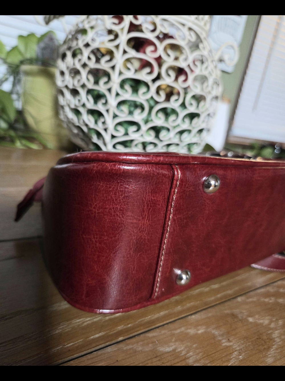 *VERY RARE!* Rina Rich "Prada" Vintage Brilliant Red Purse *READ DESCRIPTION!!* - Picture 9 of 13